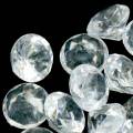 Floristik24 Decorative stones diamond clear Ø2.8cm 150g table decoration