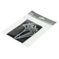Floristik24 Diamond strand clear glossy 10cm 12pcs