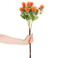 Artificial orange safflower as an artificial flower for vases and decoration, 55cm, 4 pieces | Floristik24.ie