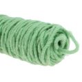 Floristik24 Wick thread felt cord light green 55m