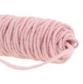 Floristik24 Wick thread felt cord pink 55m