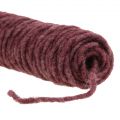 Floristik24 Wick thread felt cord violet 55m
