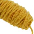 Floristik24 Wick thread 55m yellow