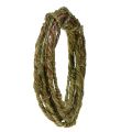 Floristik24 Wire Rustic Green Jewelry Wire Craft Wire Rustic 3-5mm 3m