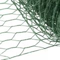 Floristik24 Hexagon Mesh Green Wire PVC Coated Wire Mesh 50cm×10m