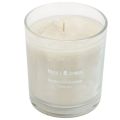 Floristik24 Scented candle in a glass scented candle Christmas Cashmere H8cm