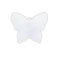 Floristik24 Scented tea light butterfly Ø4.8cm H2cm white 6pcs