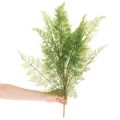 Artificial fern branch, multiple branches, green, 68cm | Floristik24.ie