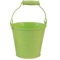 Floristik24 Bucket with handle primrose pot metal pastel 11.5×8.5cm 8pcs