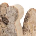 Angel figure made of wood with