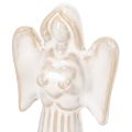 Angel bowl decoration with small figure and round tealight holder 10cm 3pcs | Floristik24.ie