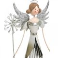 Floristik24 Angel figurine metal, lantern Christmas H31.5cm