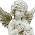Floristik24 Deco angel with heart H25cm