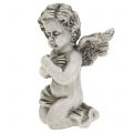 Floristik24 Angel figures gray 9cm 3pcs