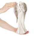 Angel figurine standing and praying, decoration, 36cm | Floristik24.ie