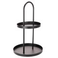 Floristik24 Metal double-tiered round decorative tray 58cm