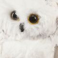 Owl decorations, owl figurines for hanging, white and grey, 6cm, 2 pieces | Floristik24.ie