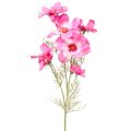 Floristik24 Cosmea Kosmee jewelry basket artificial flower pink 75cm