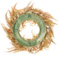Artificial fern wreath for table and door 35cm | Floristik24.ie