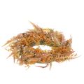 Artificial fern wreath for