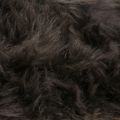 Floristik24 Deco fur ribbon dark brown 16x200cm