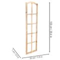 Wooden window frame as wall decoration 100cm | Floristik24.ie
