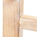 Wooden window frame as wall decoration 100cm | Floristik24.ie
