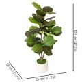 Artificial Ficus lyrata 120 cm decorative for living room | Floristik24.ie
