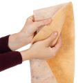 Felt tape, two-tone pot holder made of wool felt, orange/multicolored, 15cm x 5m | Floristik24.ie