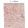 Felt ribbon, 100% wool, two-tone, as pot holder, felt ribbon white/red, 15cm x 5m | Floristik24.ie