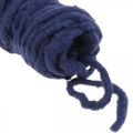 Floristik24 Felt cord fleece Mirabell 30m dark purple