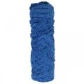 Floristik24 Felt cord fleece Mirabell ringed blue 35m