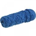 Floristik24 Felt cord fleece Mirabell ringed blue 35m