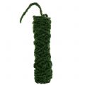 Floristik24 Felt cord fleece Mirabell dark green 25m