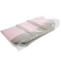 Floristik24 Felt bag pink-gray with pattern 55cm x 36cm x 18cm
