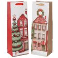 Gift bag bottle Christmas
