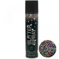 Floristik24 Glitter spray for handicrafts colorful spray paint glitter 400ml