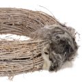 Sheep wool decorative natural