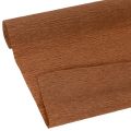 Florist crepe paper, brown, 50cm wide craft roll | Floristik24.ie
