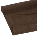 Florist crepe paper, brown roll, 50x250cm, decoration | Floristik24.ie