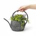 Decorative metal watering can/teapot, black, vintage style | Floristik24.ie