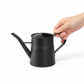 Stylish small decorative watering can, black metal, 30x13x17cm, 1.7l, planter, apartment/balcony decoration | Floristik24.ie