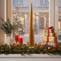 Decorative slim Christmas tree, tall Christmas tree decoration, 80cm | Floristik24.ie