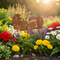 Garden stake hedgehog motif rust decoration for summer and autumn 53cm | Floristik24.ie