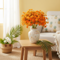Artificial baby's breath orange branch for flower arrangements 30cm 10pcs | Floristik24.ie