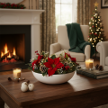 Large round bowl, versatile decorative bowl, 30cm | Floristik24.ie