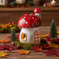 Decorative mushroom house for