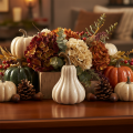 Decorative ceramic pumpkin,