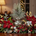 Artificial pine branch with cones, wintery, 40cm | Floristik24.ie
