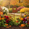 Rusty garden stake birdhouse with heart and branch 100cm | Floristik24.ie